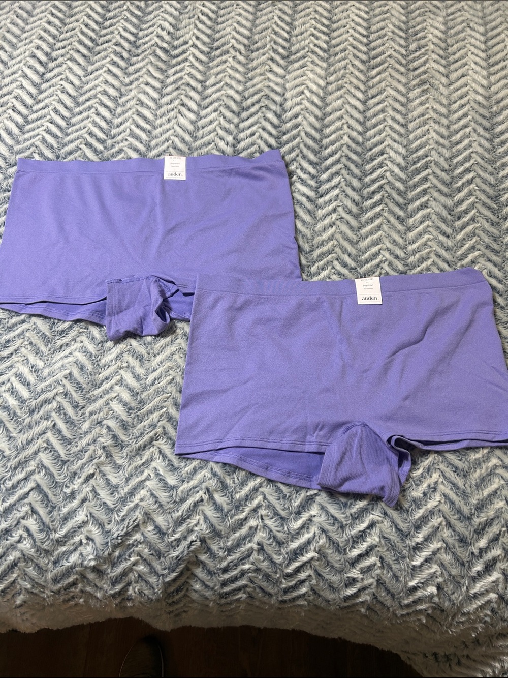 Auden Women's Boyshort Panties in Lavender Purple - Pack of 2